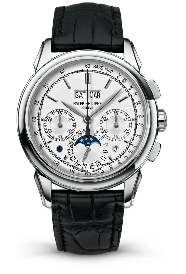 Patek Philippe: Grande Complication 5270G, Zifferblatt Silber