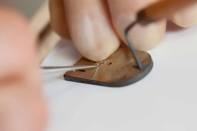 Setzen der Ankerpaletten bei Habring²