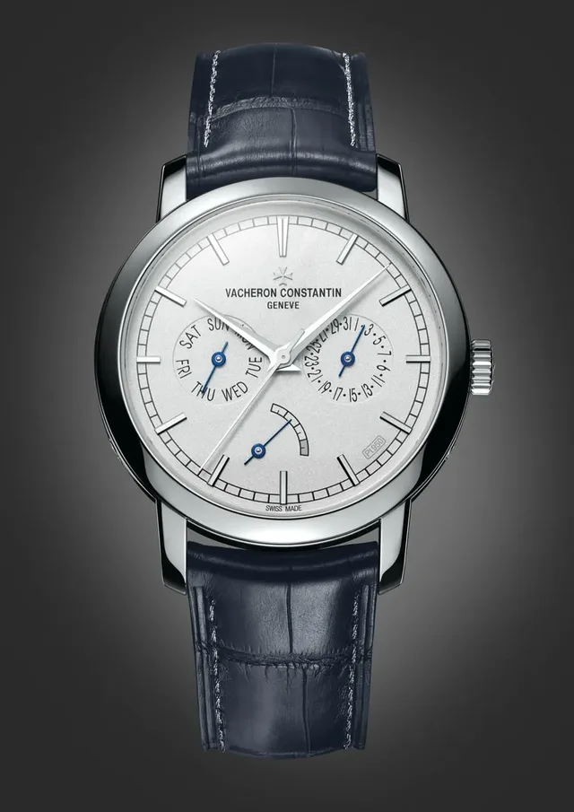 Vacheron Constantin: Traditionnelle Day-Date mit Gangreserve Collection Excellence Platin