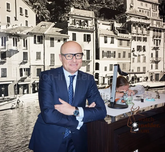 IWC-CEO Georges Kern auf der Watches & Wonders in Hongkong