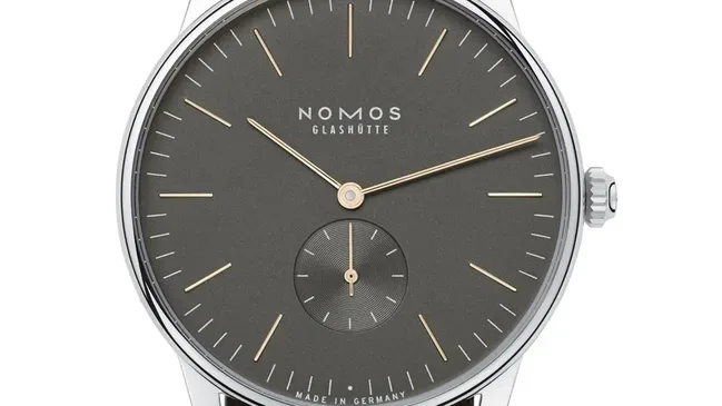 Nomos Glashütte: Orion 1989 in "Novembergrau"