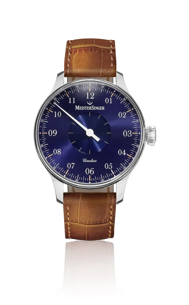 Meistersinger: Circularis, Sonnenschliff Saphirblau