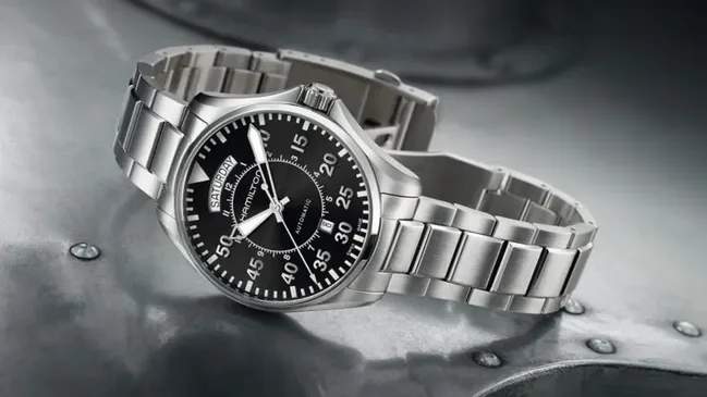 Hamilton: Khaki Pilot Day Date