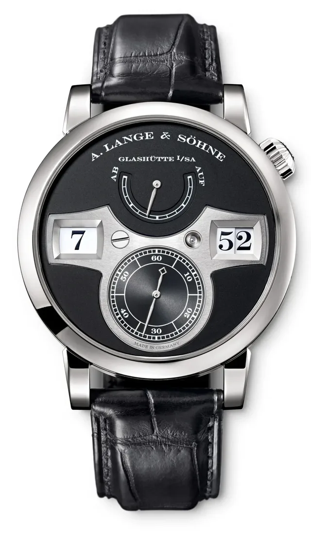 Lange Zeitwerk: Schon bei der Konstruktion wird das spätere Design der Uhr berücksichtigt