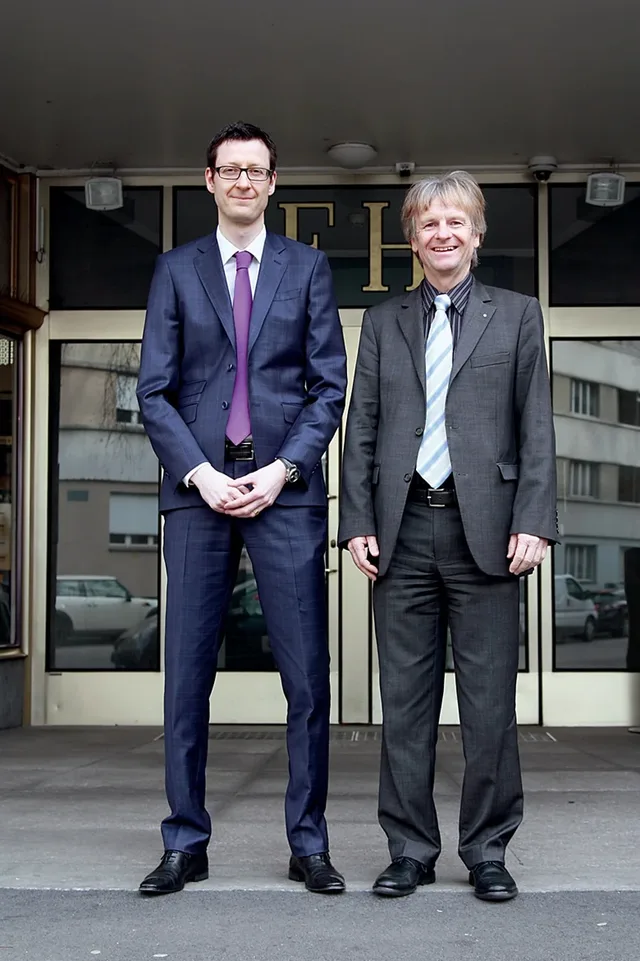 Schweizer Uhrenindustrieverband FH: Yves Bugmann, Justitiar, und Jean-Daniel Pasche, präsident