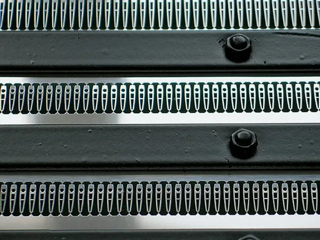 In Reih und Glied: Zeigerrohlinge warten auf die Weiterverarbeitung.