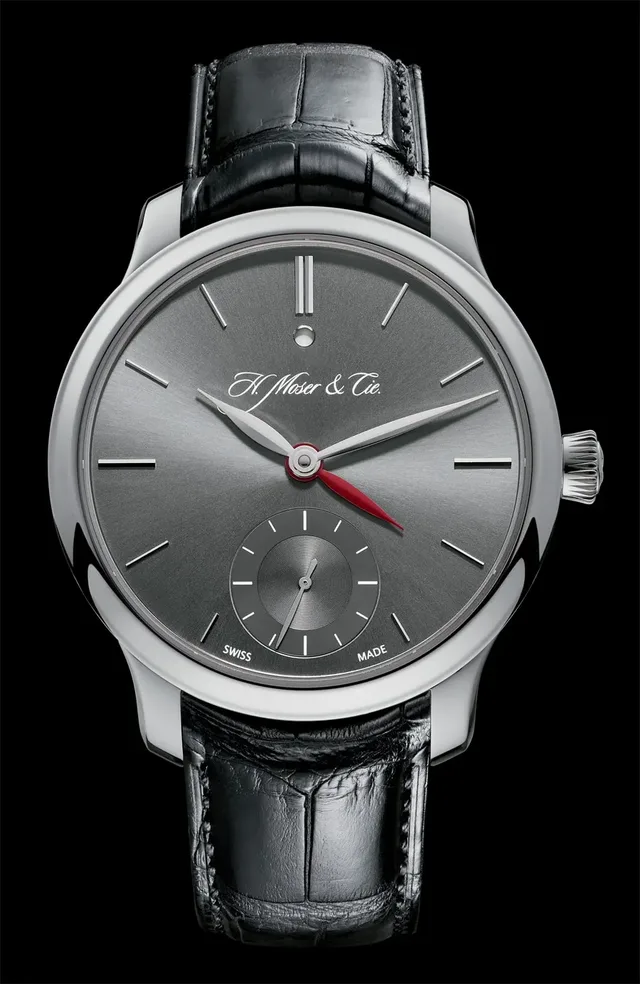 H. Moser & Cie.: Nomad Dual Time, Platin