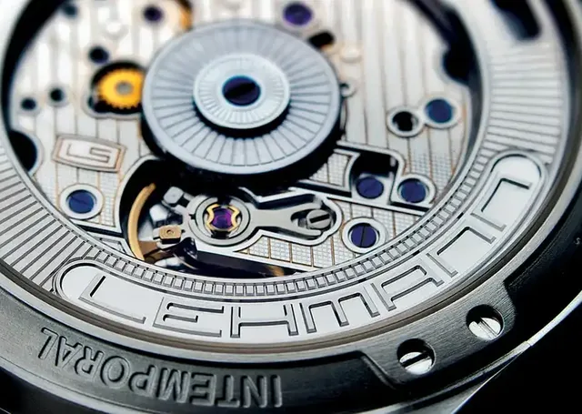 Lehmann Schramberg: das fertig finissierte Uhrwerk der Intemporal