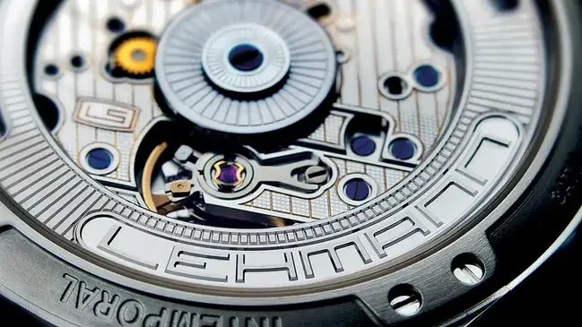 Lehmann Schramberg: das fertig finissierte Uhrwerk der Intemporal