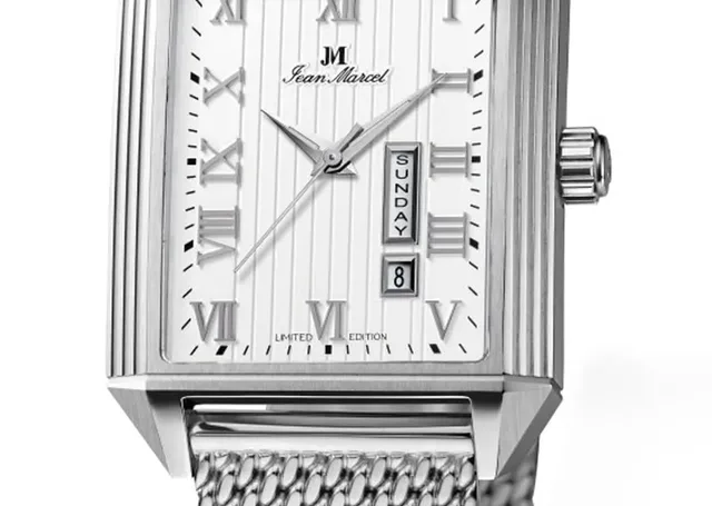 Jean-Marcel: Quadrum II, weißes Zifferblatt