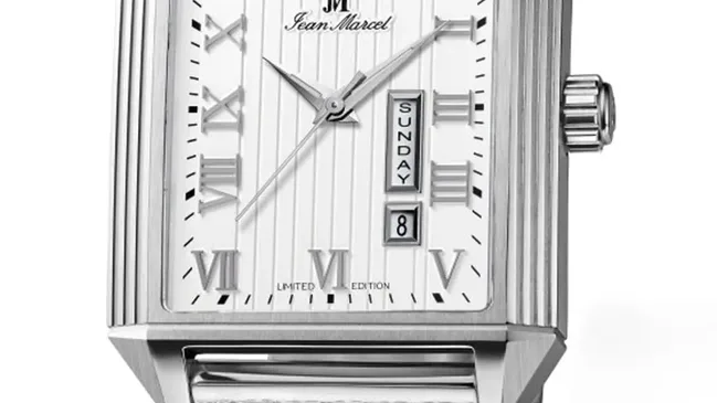 Jean-Marcel: Quadrum II, weißes Zifferblatt