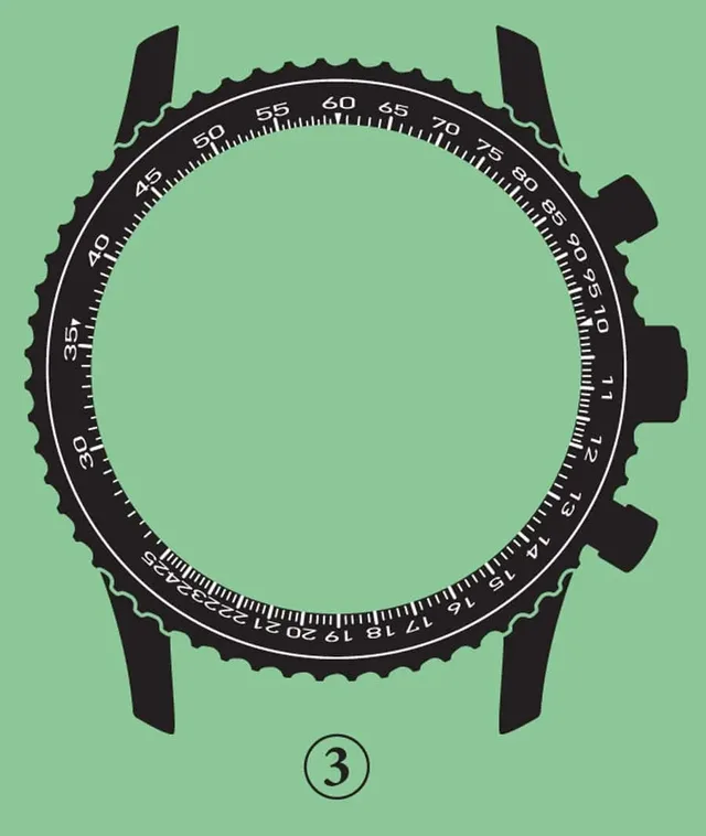 Rätselhaft: Zu welchem Modell gehört diese Lünette?
