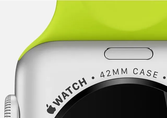 Apple Watch Sport Rückseite