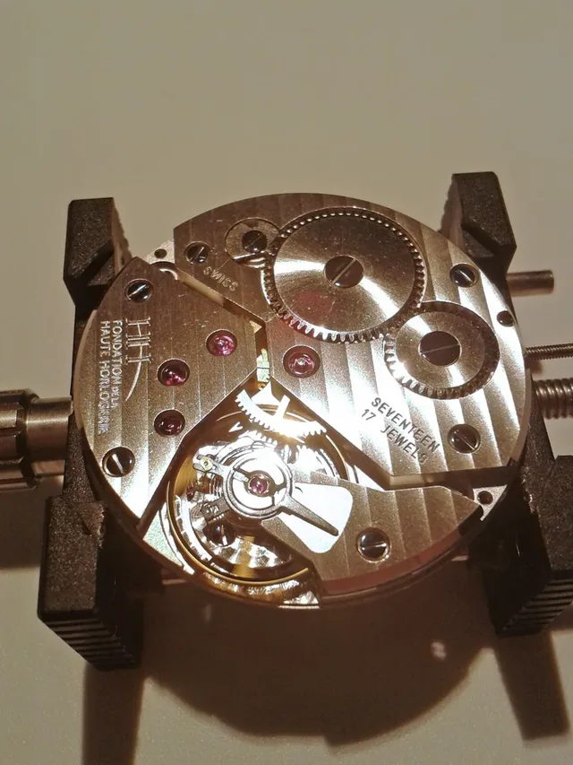 Das Übungsstück: Ein Unitas-Handaufzugswerk 6497-1