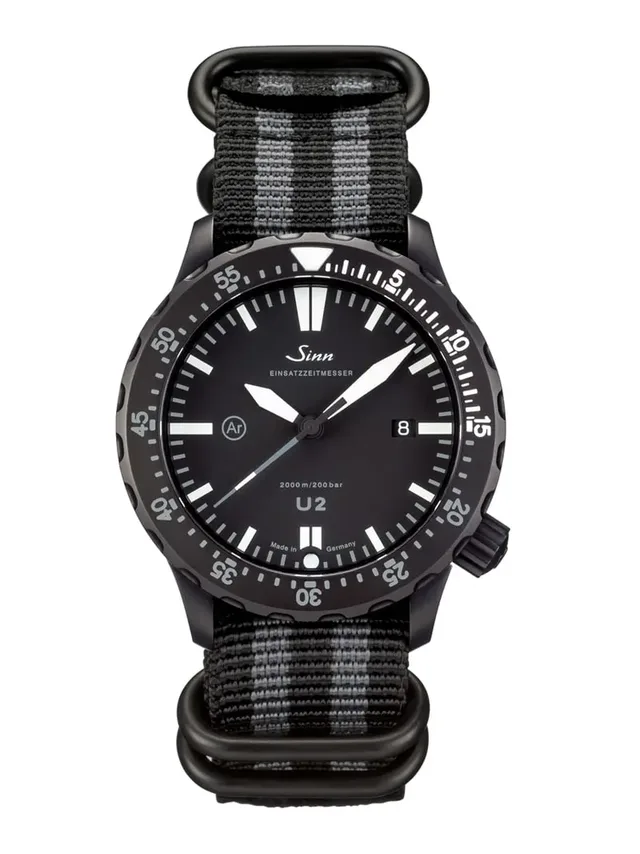 Sinn Spezialuhren: U2 C (EZM5) mit Textilband