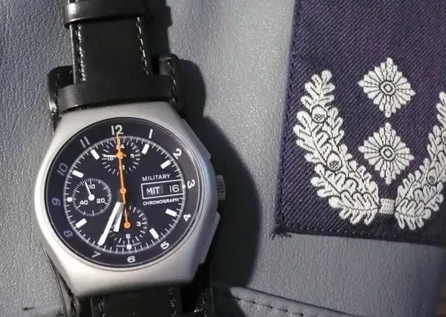 Die Stahlversion der Tutima Military ist seit 1983 der Fliegerchronograph der Bundeswehr.