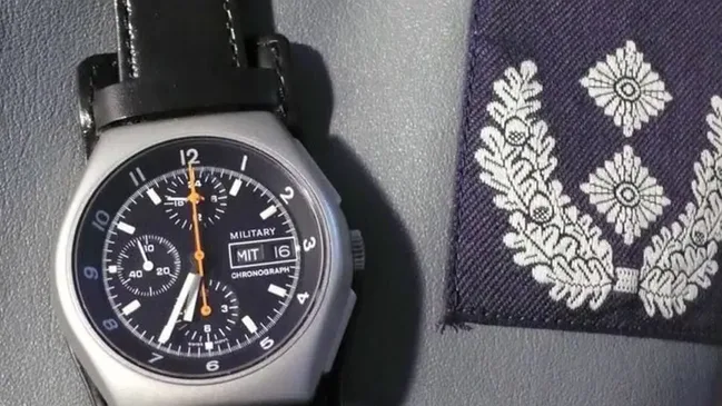 Die Stahlversion der Tutima Military ist seit 1983 der Fliegerchronograph der Bundeswehr.