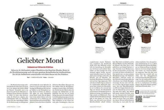 Marktübersicht Mondphasenanzeigen