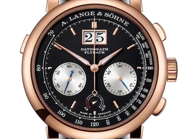 Schmückt momentan das Handgelenk von Wilhelm Schmid: der Datograph Perpetual mit grauem Zifferblatt