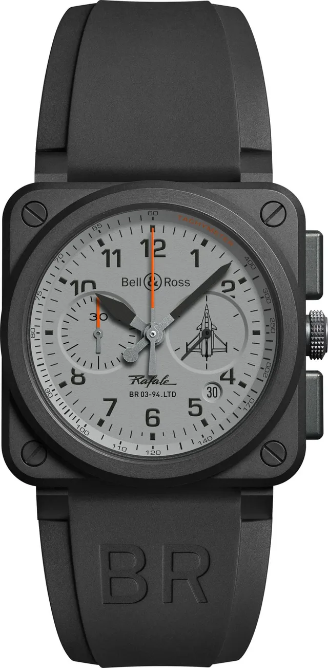 Auf 500 Exemplare limitiert: Bell & Ross: Chronograph BR 03-94 Rafale
