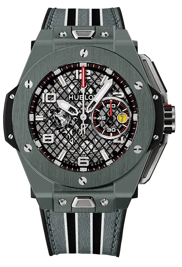 Hublot: Big Bang Ferrari Speciale Grey Ceramic