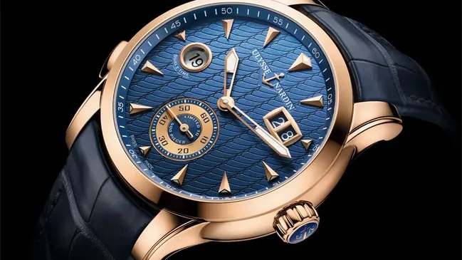 Ulysse Nardin Dual Time Manufacture Blau