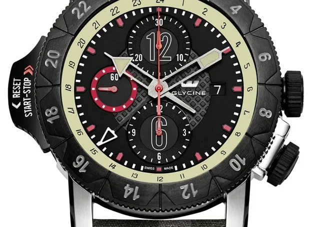 Glycine: Airman Airfighter mit Camouflage-Band