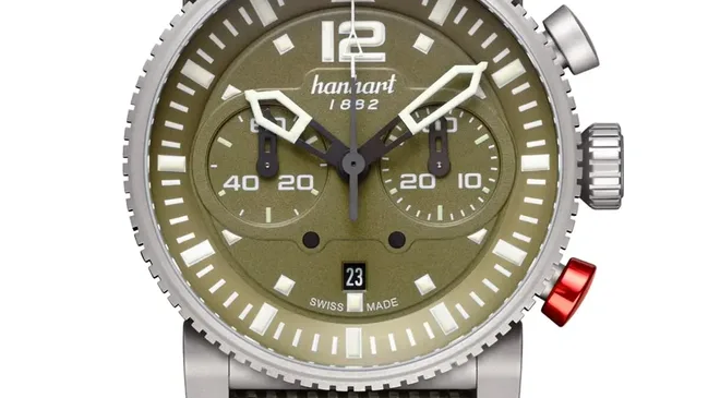 Hanhart: Primus Survivor Pilot, Frontansicht