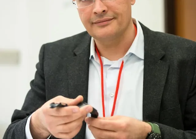 Rüdiger Bucher bei der Jurysitzung des Red Dot Design Awards 2015