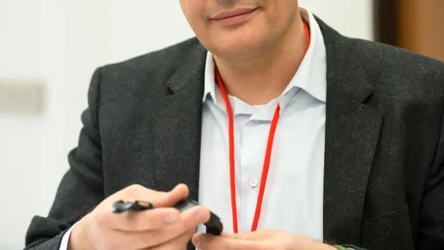 Rüdiger Bucher bei der Jurysitzung des Red Dot Design Awards 2015