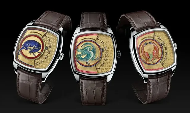 Vacheron Constantin präsentiert drei Modelle in der neuen Métiers-d'Art-Linie Savoirs Enluminés.