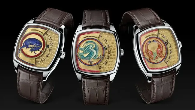 Vacheron Constantin präsentiert drei Modelle in der neuen Métiers-d'Art-Linie Savoirs Enluminés.
