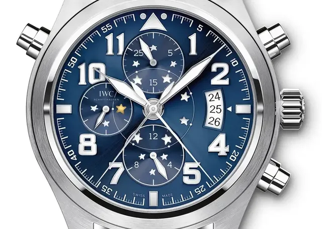 IWC: Fliegeruhr Doppelchronograph Edition "Le Petit Prince"