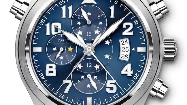 IWC: Fliegeruhr Doppelchronograph Edition "Le Petit Prince"