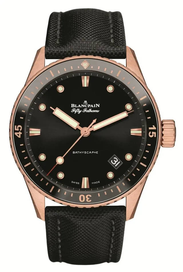 Blancpain: Fifty Fathoms Bathyscaphe Sednagold