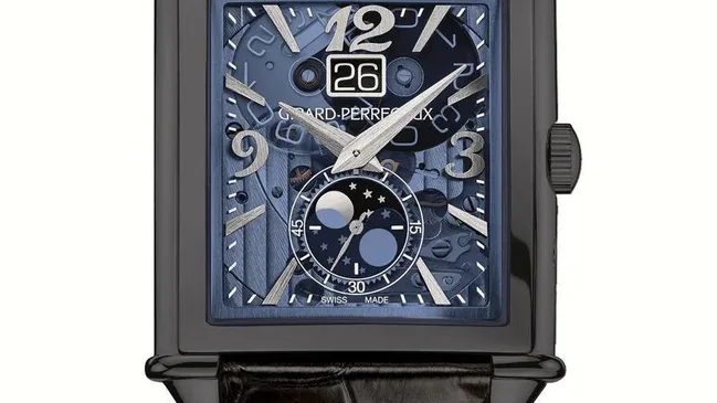 Girard-Perregaux: Vintage 1945 XXL mit Großdatum und Mondphasenanzeige