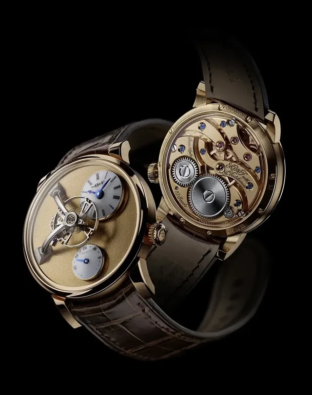 Max Büsser & Friends: Legacy Machine 101 Frost, Gelbgold