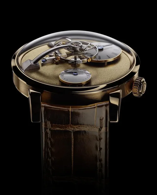 Max Büsser & Friends: Legacy Machine 101 Frost, Gelbgold