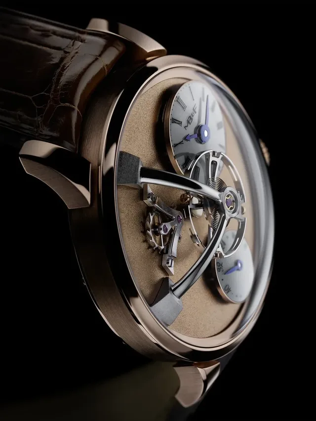 Max Büsser & Friends: Legacy Machine 101 Frost, Rotgold