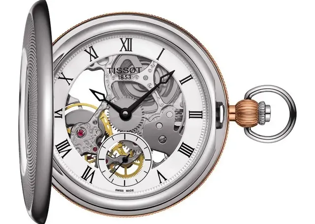 Tissot: Bridgeport Mechanical Skeleton mit roségoldfarbener PVD-Beschichtung