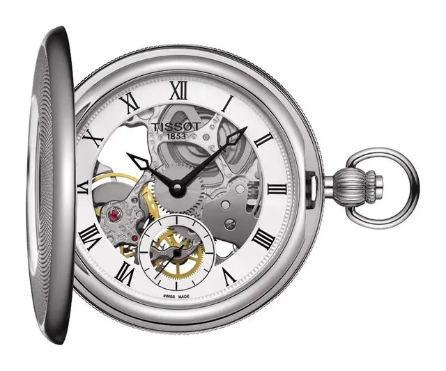 Tissot: Bridgeport Mechanical Skeleton in Edelstahl