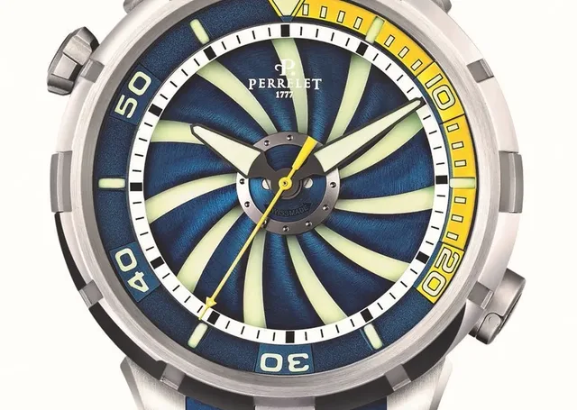 Perrelet: Turbine Diver in Blau