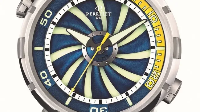 Perrelet: Turbine Diver in Blau