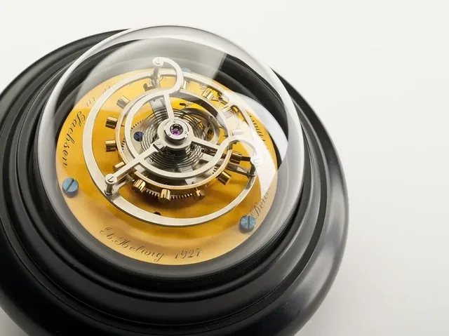 Das "fliegende" Tourbillon: Gangmodell von Alfred Helwig aus dem Jahr 1927, Deutsches Uhrenmuseum Glashütte