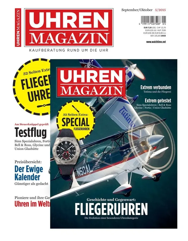 UHREN-MAGAZIN 5/2015 mit Fliegeruhrenspecial
