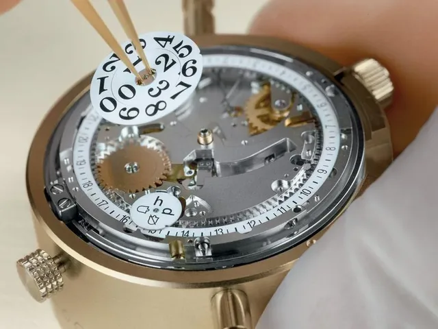 Beispiel für eine Uhr mir Großdatum: Glashütte Original