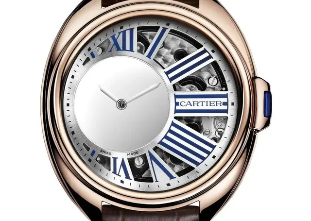 Cartier: Clé de Cartier Mysterious Hour in Rotgold