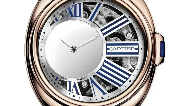 Cartier: Clé de Cartier Mysterious Hour in Rotgold