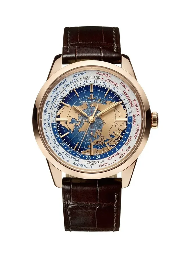 Jaeger-LeCoultre: Geophysic Universal Time in Rotgold