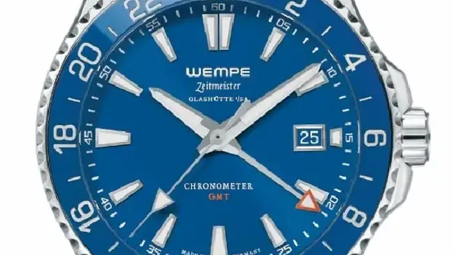 Wempe Glashütte: Zeitmeister Sport GMT in Blau